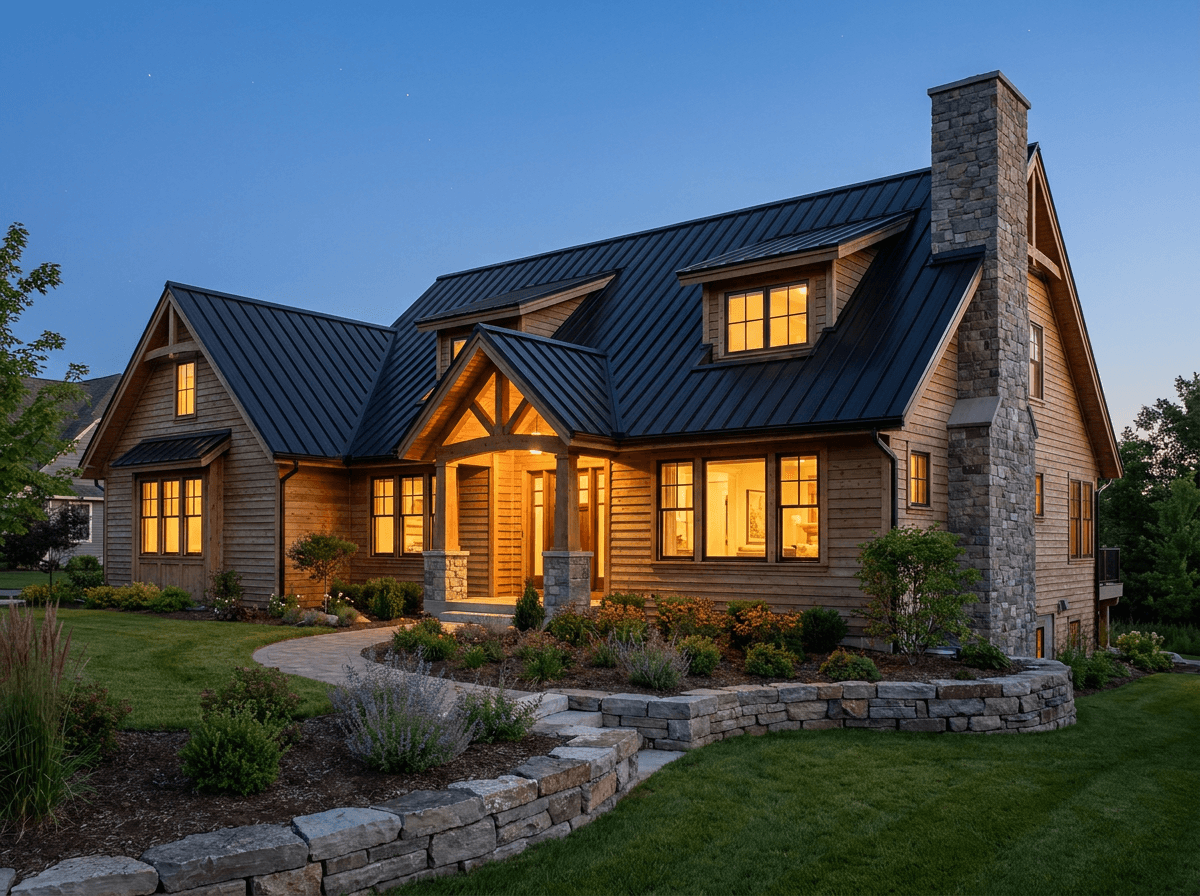 Craftsman metal re-roof